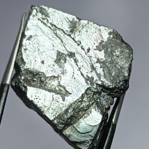 Black Lustrous Hematite Crystal Specimen – 204 CT Freeform Hematite Gem from Afghanistan | Rare Collector’s Stone, Raw Mineral Display