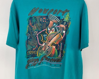 Detroit T-shirt, Size Medium, WJZZ Radio T Shirt, Jazz T Shirt
