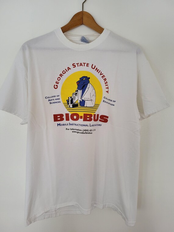 Vintage Georgia State University Bio-Bus T Shirt