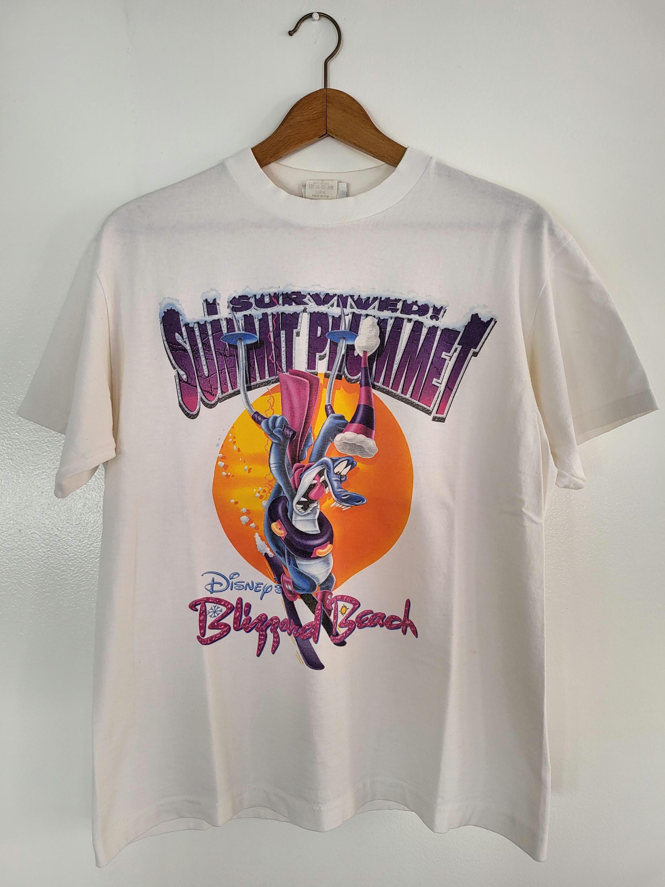 Vintage Disney Blizzard Beach I Survived the Summit Plummet T 