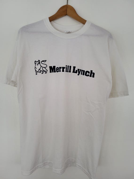 Vintage Merrill Lynch Promo T Shirt