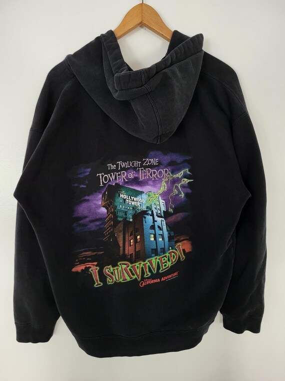 Vintage Disney Twilight Zone Tower of Terror Hoodie