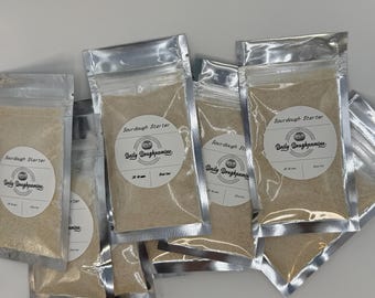 Dehydrated Sourdough Starter - Pure, Organic, and Ready to Rise (20 grams)