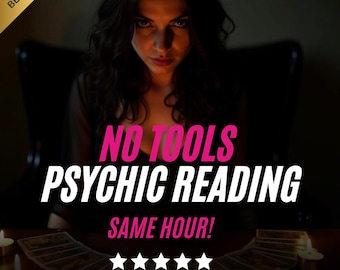 No Tools Psychic Reading Same Hour | Spiritual Insight | Intuitive Clairvoyant Reading for Love, Career & General Reading | Medium Reading