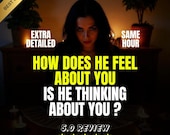 Same Hour How Does He Feel About Me | Psychic Love Insight and Tarot Reading