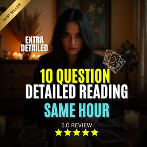 Same Hour 10 Question Tarot Reading | Fast, Accurate Psychic Insight on Love, Career & Future | Detailed Same Hour Tarot Reading