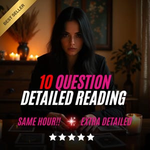 Same Hour 10 Question Tarot Reading: Detailed Love, Career & Future Psychic Insight