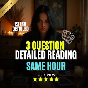 Same Hour 3 Question Tarot Reading | Fast, Accurate Psychic Insight on Love, Career & Future | Detailed Same Hour Tarot Reading