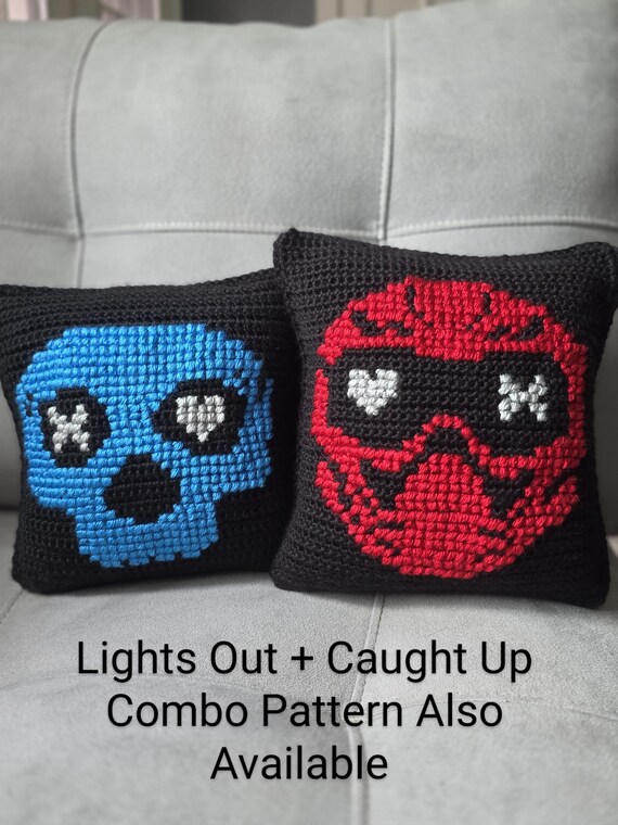 Pattern - Cross Stitch and Crochet - Lights Out - Etsy