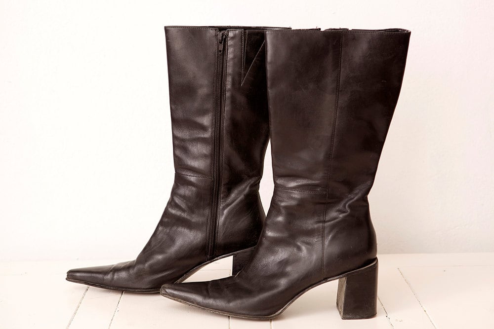 Vintage Nine West Pointy Toe botas tamaño 9m Vintage Nine West Pointy Toe botas tamaño tamaño tamaño 9m 469093