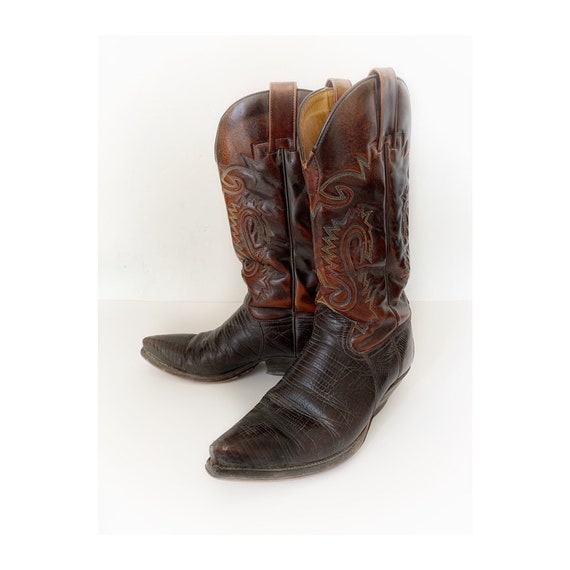 Sendra Cowboy Boots, size 8 european 41, brown vin