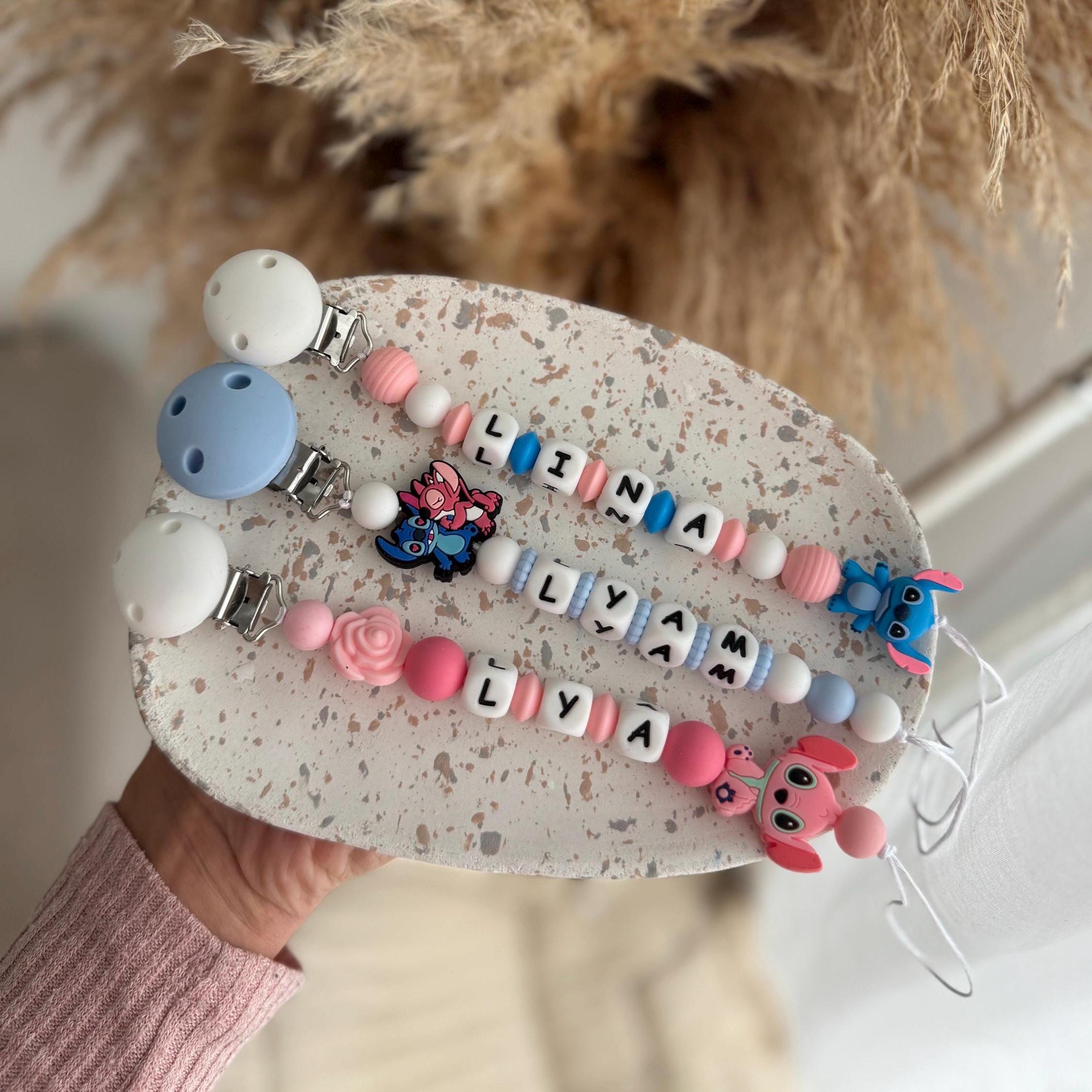 LOOK-Fafeicy Chaîne De Tétine En Silicone Pour Bébé 4 Pièces Chaîne De