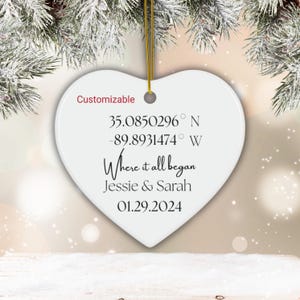 Personalized Ceramic Ornament