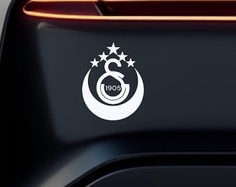 Galatasaray logo sticker 5 stars
