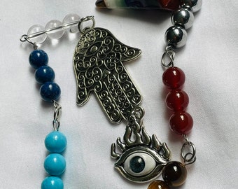 Evil Eye 7 Chakra Dowsing Pendulum