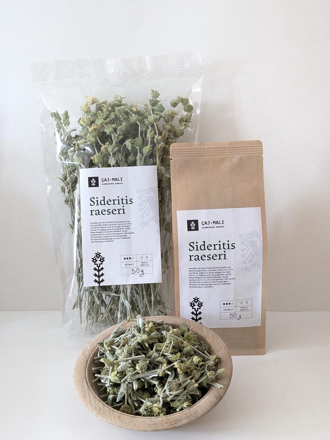 Greek Mountain Tea, Albanian Mountain Tea, Sideritis Scardica ...