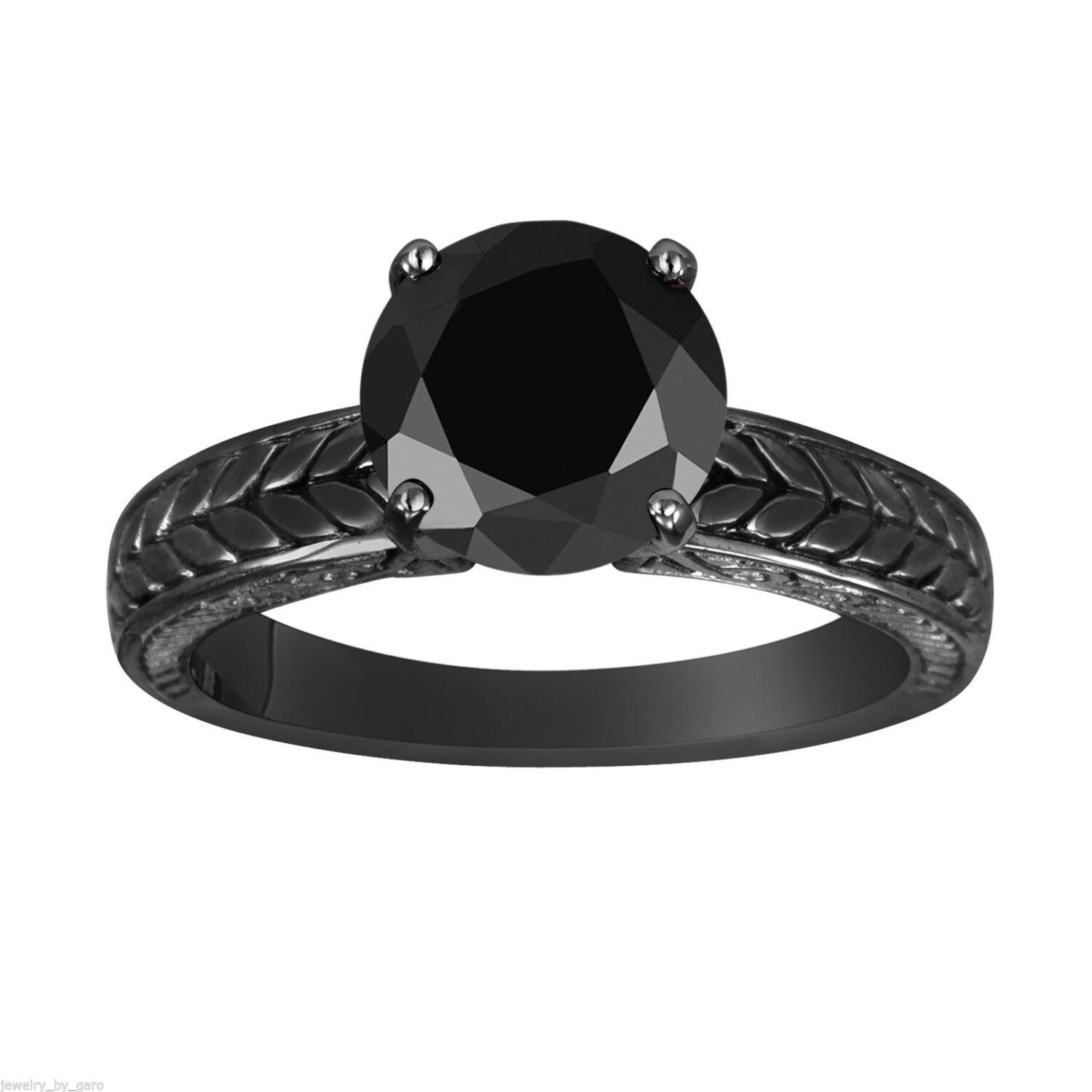 diamonds black carat