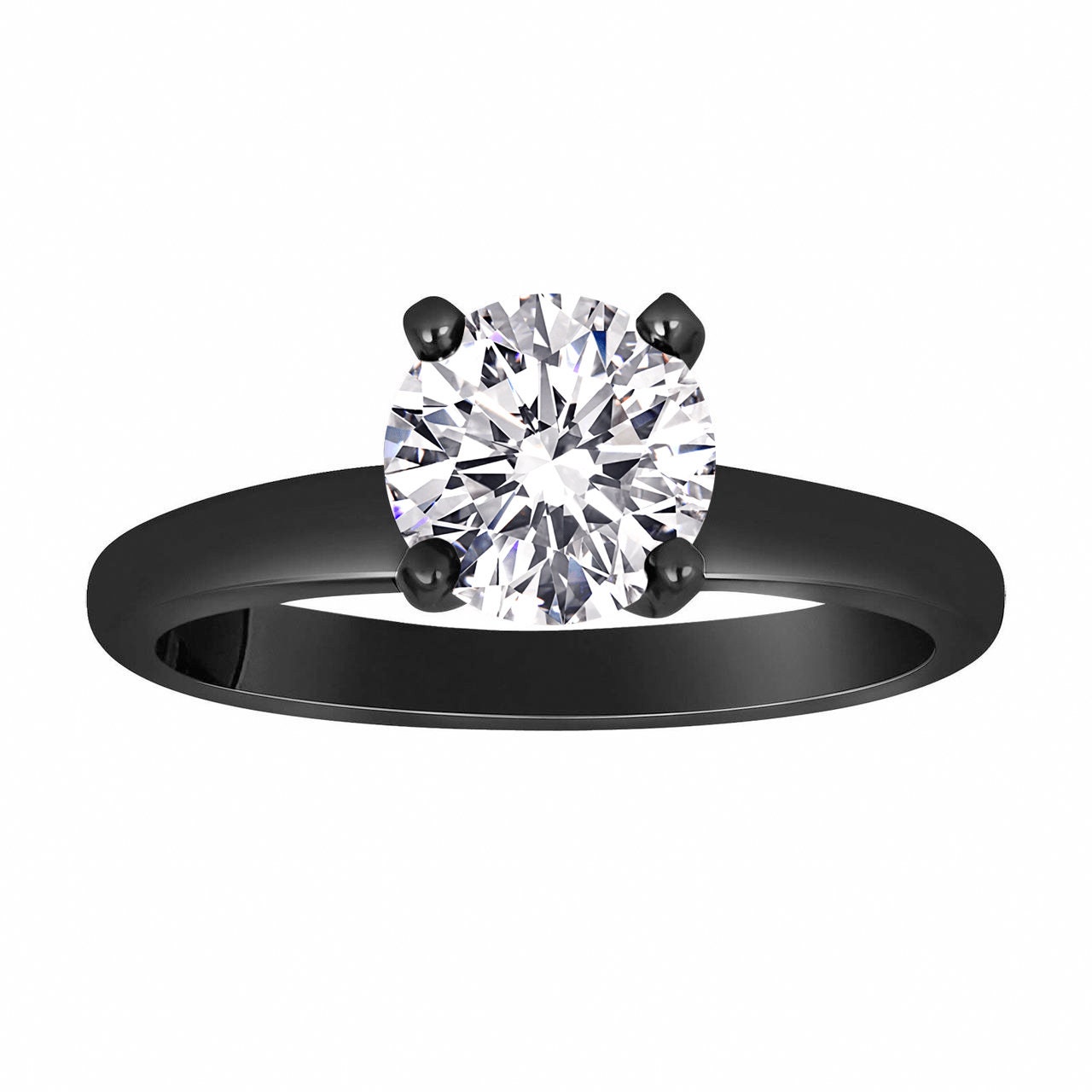 D Color Internally Flawless Diamond Engagement Ring Solitaire