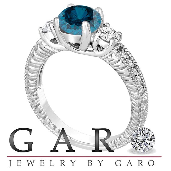 Bague de mariage solitaire diamant simulé taille ronde 2,0 CT en argent