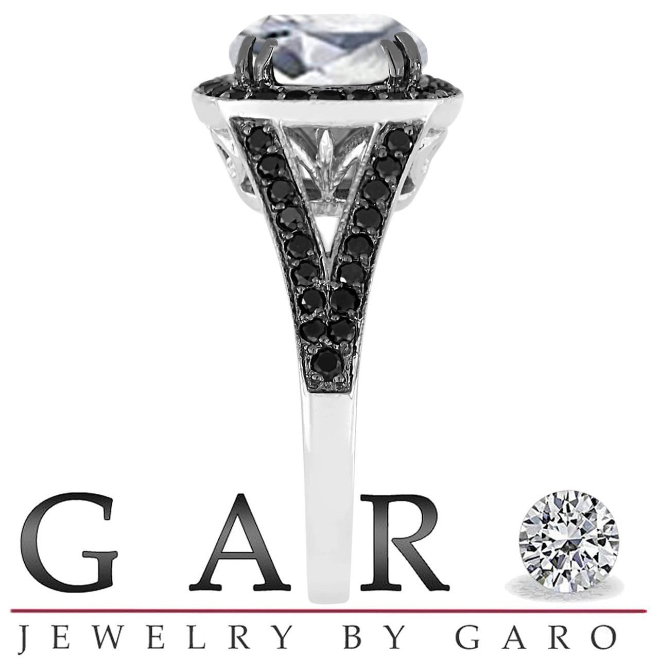 K Platinum 1.29 Carat Fancy Champagne Diamond Engagement Ring