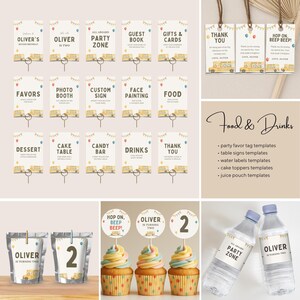 Editable School Bus Birthday Bundle, Safari Animal Bus Birthday Party Templates & Decor, Custom Birthday Signs, Toddler Birthday Decor