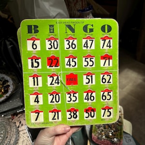 Tarjetas de bingo vintage fáciles de leer (15)