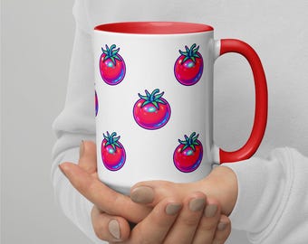 Tomato Coffee Mug – Whimsical Gift for Book & Fantasy Lovers (15oz)