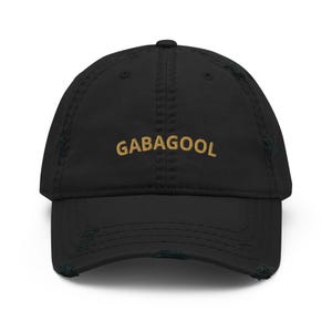 Gabagool Hat | Funny Italian Food Embroidered Dad Hat, Sopranos Inspired Baseball Cap