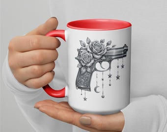 Whimsical Fantasy Coffee Mug: "She Aims to Misbehave" - Gift for Book Lovers