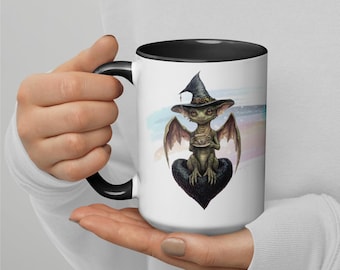 Snarky Dragon Coffee Mug, Fantasy Book Lover Gift, 15oz