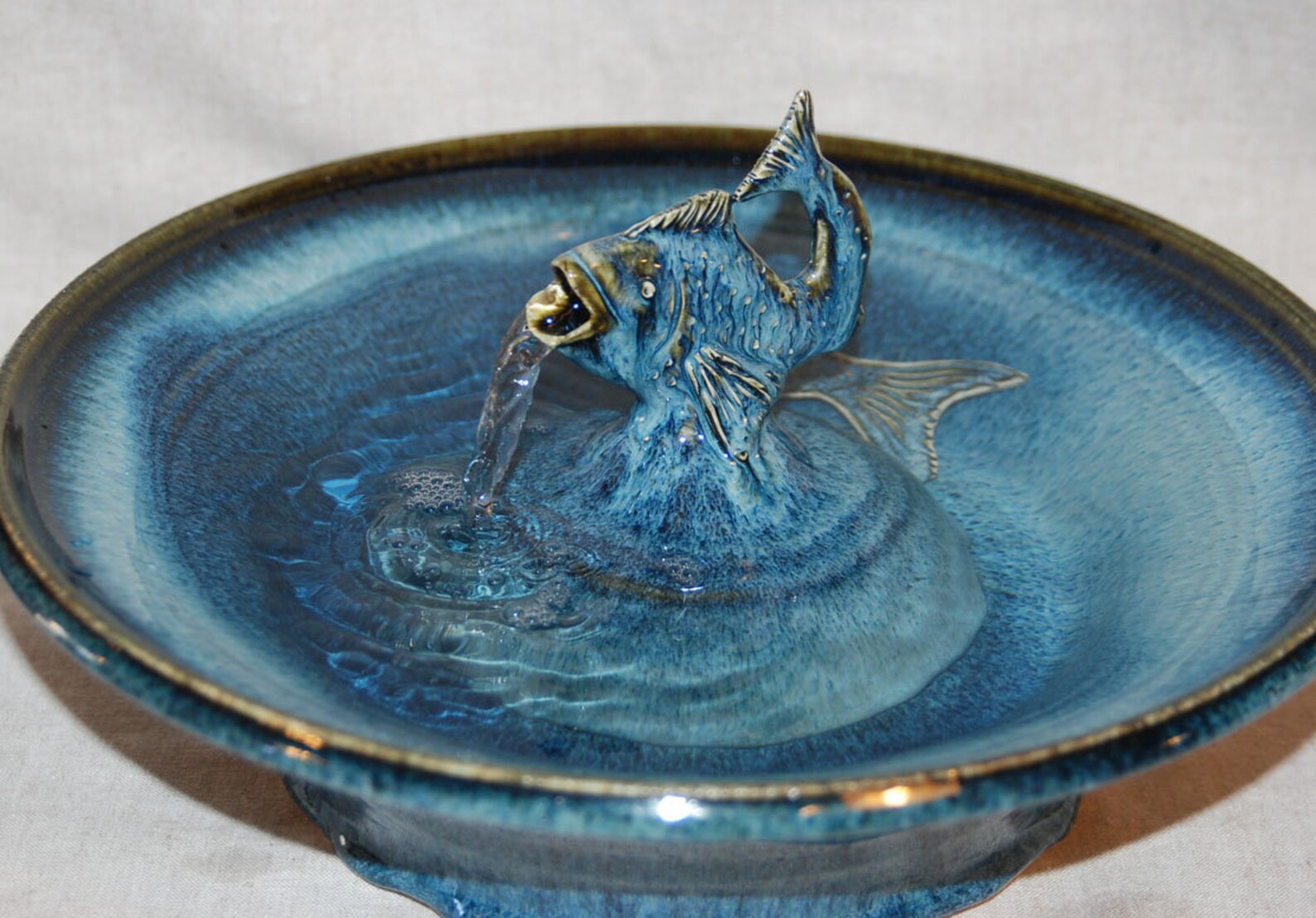 Ceramic Cat Fountain Pet Water Fountain Foodsafe Ceramic Etsy