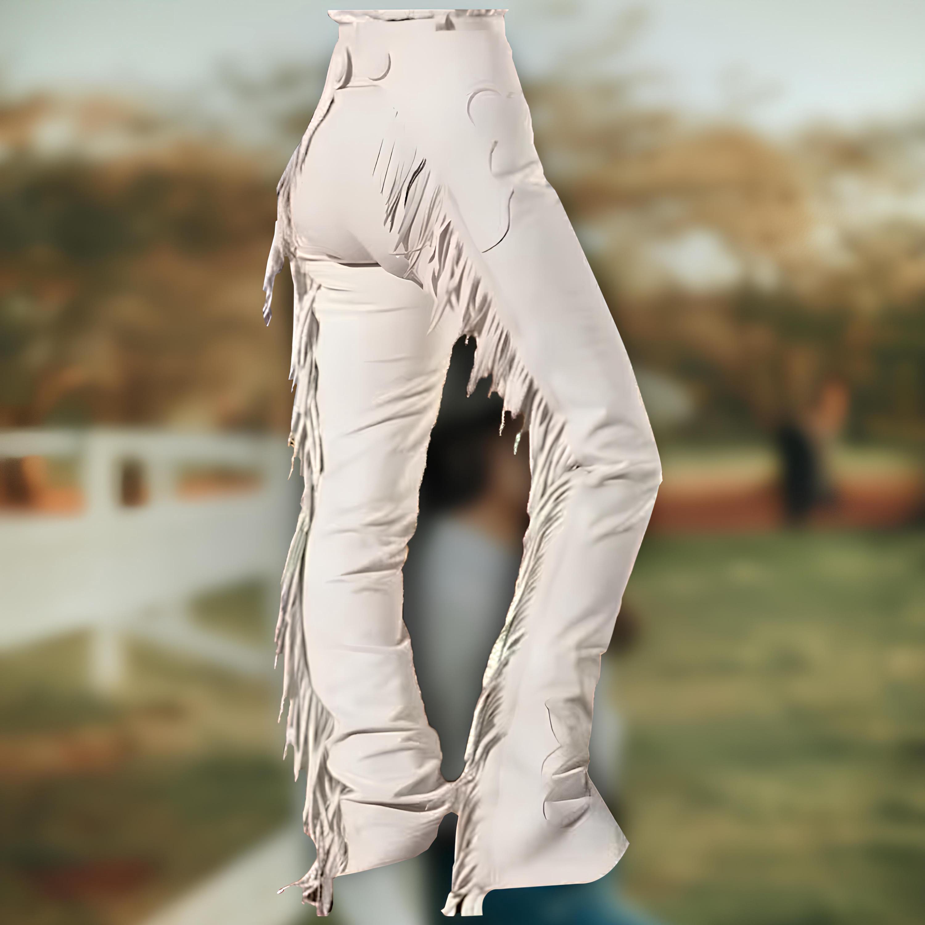 White Chaps for Women - Etsy White Chaps for Women - Etsy