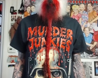 Murder Junkies 2025 tour T-shirt GG Allin Merle Allin custom designed