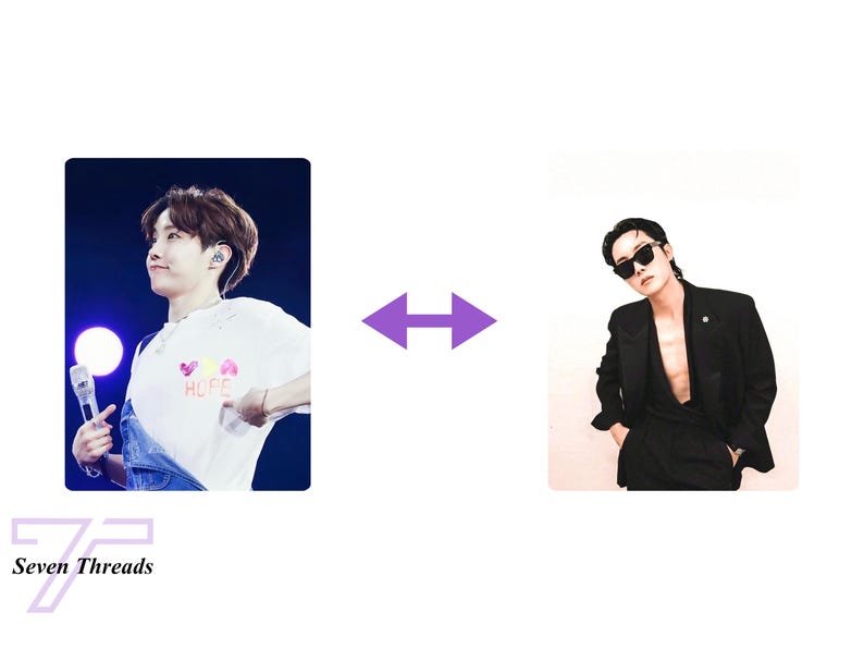 May include: Two men, one wearing a white shirt with the word "HOPE" on it and a microphone in his hand, and the other wearing a black suit jacket and sunglasses, are shown in separate images.
