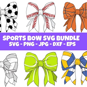 Retro sport ball coquette Bow bundle Svg,volleyball Coquette SVG,Football Shirt,baseball coquette SVG,girly softball coquette,basketball avg