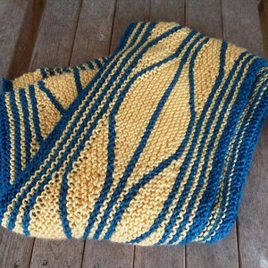 Hand Knit Ladies Winter Scarf