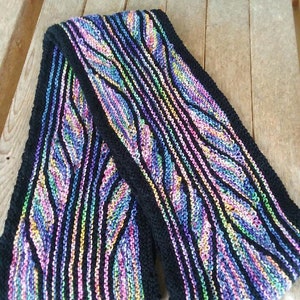 Hand Knitted Ladies Scarf