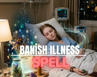 Banish Illness Spell Healing Energy and Wellness Alignment Ritual