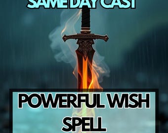 Powerful Wish Spell • Fast Manifestation Ritual • Attract Your Deepest Desire (Digital)