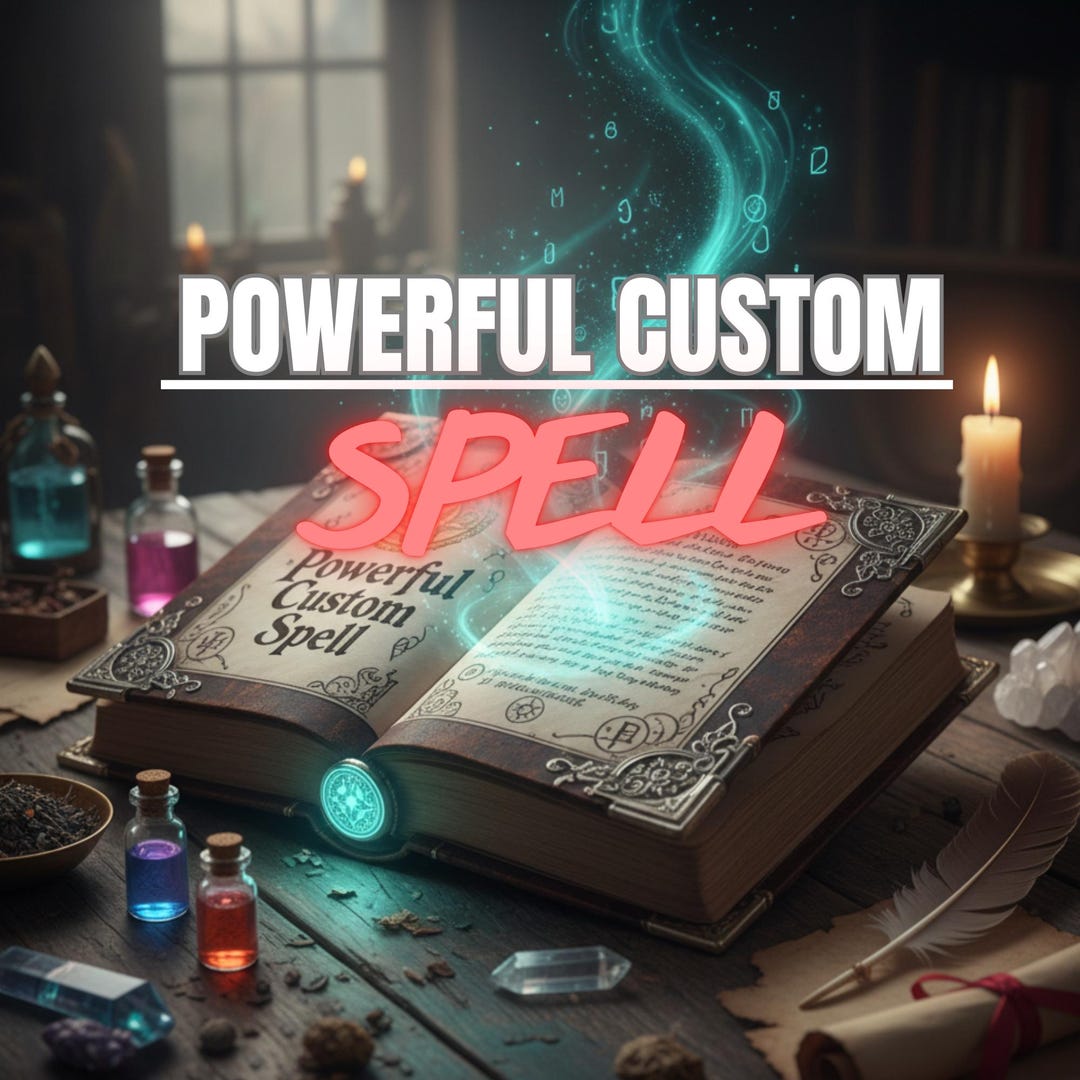 Powerful Custom Spell • Personalized Intention and Energy Alignment ...