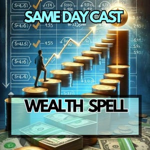 Wealth Spell Candle – Attract Money, Abundance & Prosperity Energy