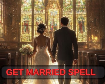Get Married Spell • Commitment and Marriage Alignment Ritual for Love