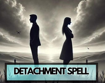 Detachment Spell – Release Emotional Attachment & Reclaim Your Power – Custom Ritual