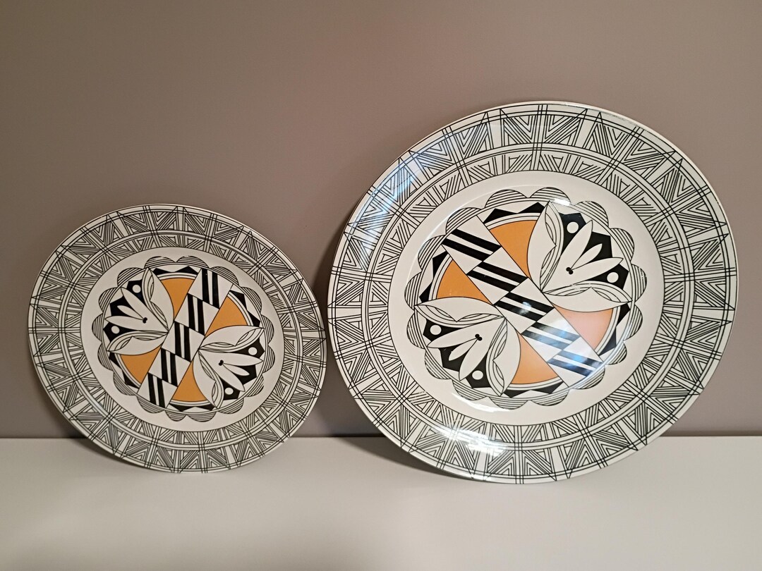 Acoma Plate Set - Etsy