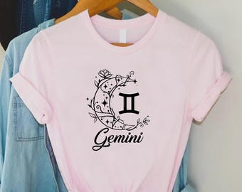 Gemini T shirt, Gemini Shirt, May Birthday Gift, Gemini Birthday Tee, May Birthday Shirt, Gift For Gemini, Gemini Horoscope Tshirt for Women