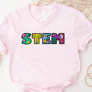 STEM Teacher Tshirt, STEM Shirt, STEM Teacher Gift, Gift for Stem Teacher, Teacher Appreciation Gift, Science Teacher Tee, Women Stem Tshirt