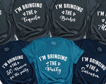 Matching Birthday Party Group Shirts, Custom Sibling Vacation Gift