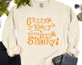 Spooky Season Sweatshirt,Ghost Halloween Sweatshirt,Halloween Party Shirt,Happy Halloween Shirt,Fall Sweatshirt for Women,Ghost Sweatshirt