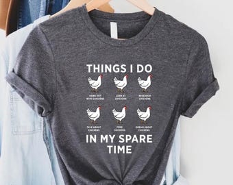 Funny Chicken Shirt,Chicken Girl Tshirt,Chicken Mom Shirt,Farm Life Shirt,Farm Girl T-Shirt,Farm Family Shirt,Farm Lover Shirt,Farmy Tees