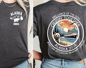 Alaska Cruise 2026 Shirt, Brilliance of the Seas Vacation Gift